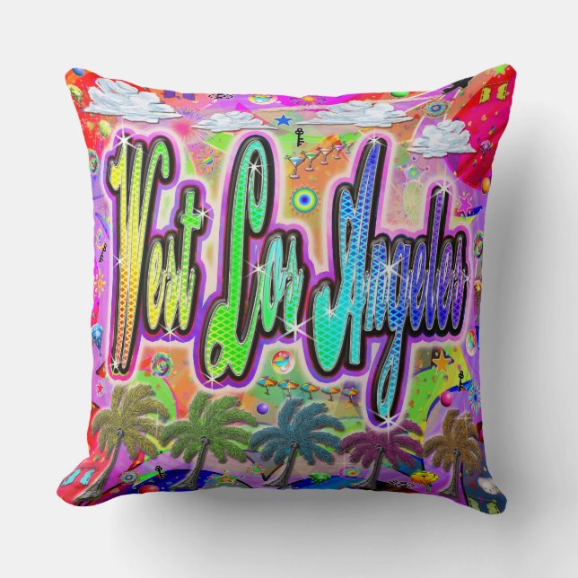 West Los Angeles Vista Express Pillow (Front)