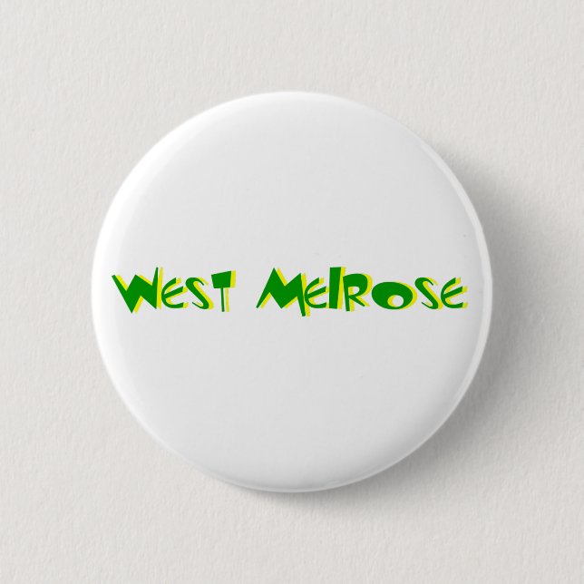 West Melrose Button (Front)