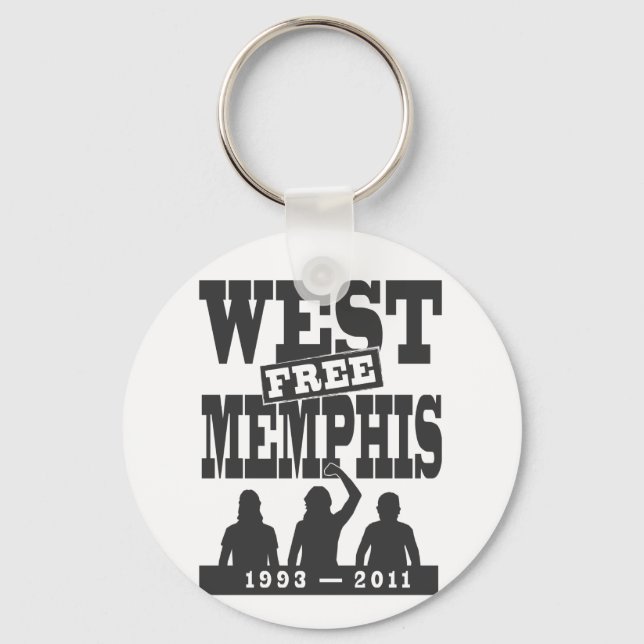 West Memphis Three Keychain (Front)