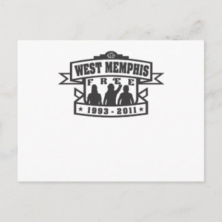 West Memphis Three Postcard