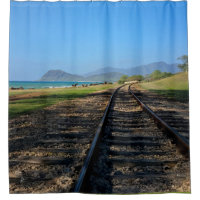 West Oahu Hawaii Mountains and Railroad