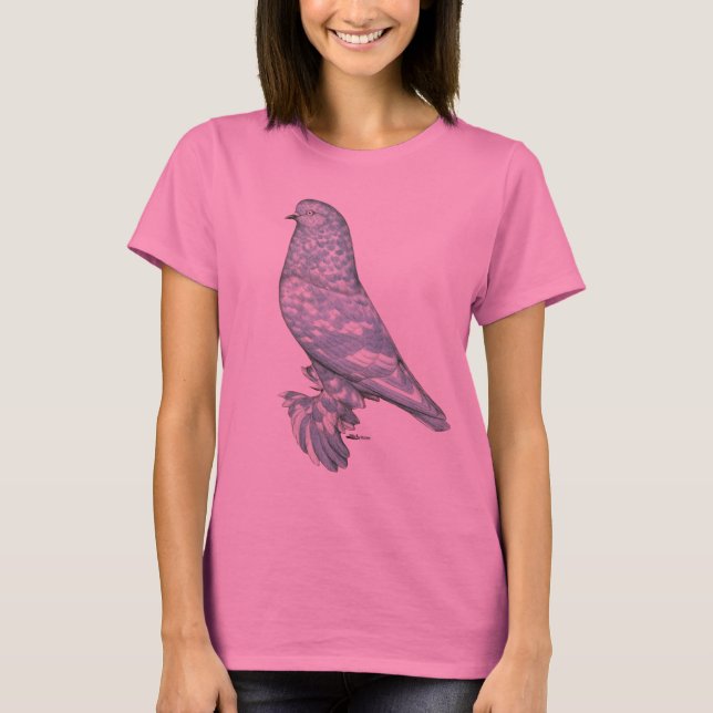 West of England Tumbler:  Lavender Mottle T-Shirt (Front)