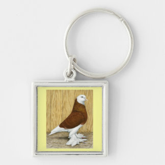 West of England Tumbler Red Baldhead Keychain