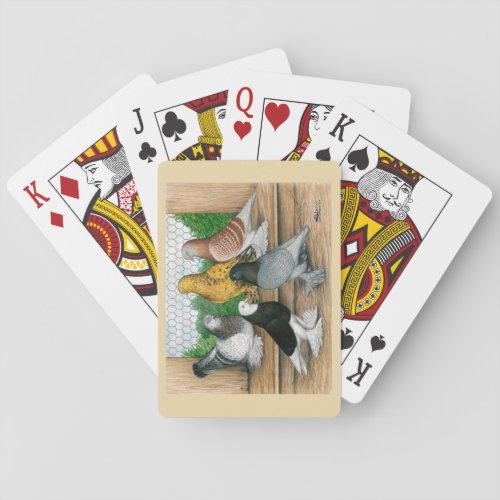 West of England Tumblers Poker Cards