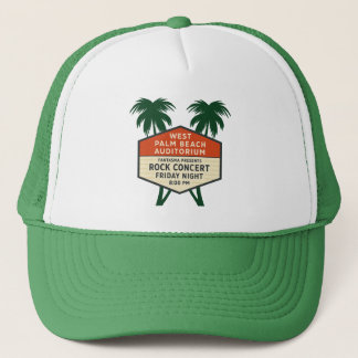 West Palm Beach Auditorium Marquee Concert Hat