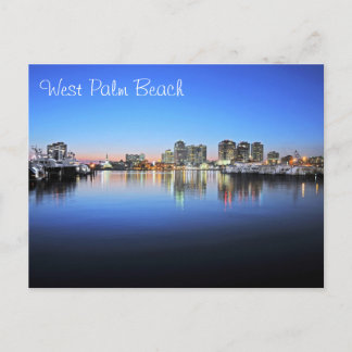 West Palm Beach Blues Postcard