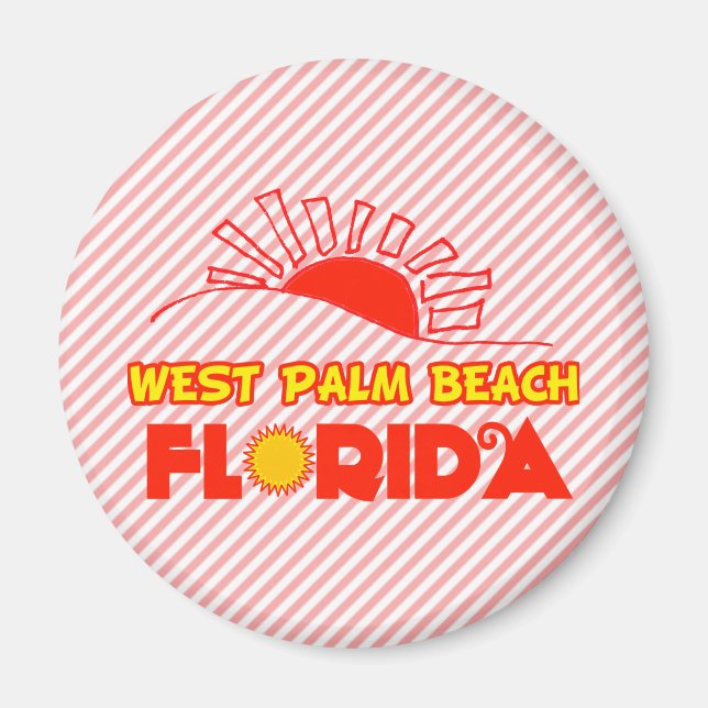 West Palm Beach, Florida Magnet (Front)