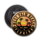 West Palm Beach Florida Retro Sunset Souvenirs