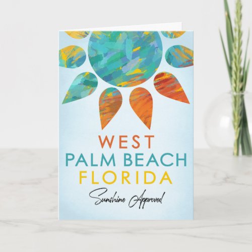 West Palm Beach Florida Sunshine Travel Card