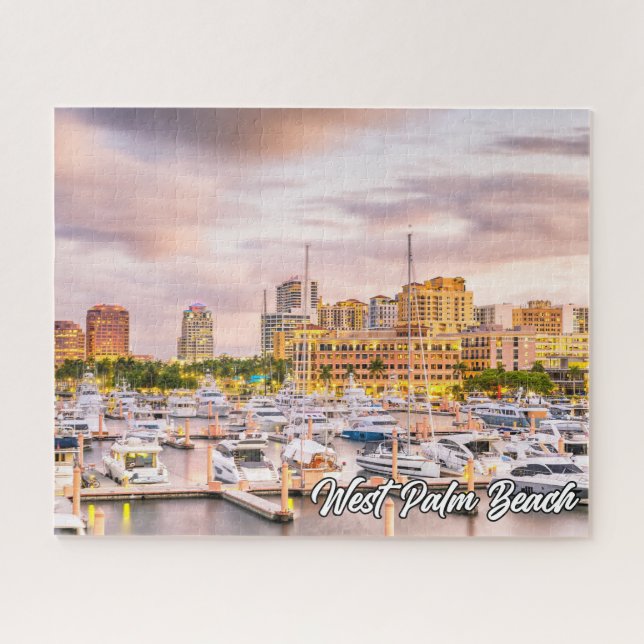 West Palm Beach, Florida, USA Jigsaw Puzzle (Horizontal)