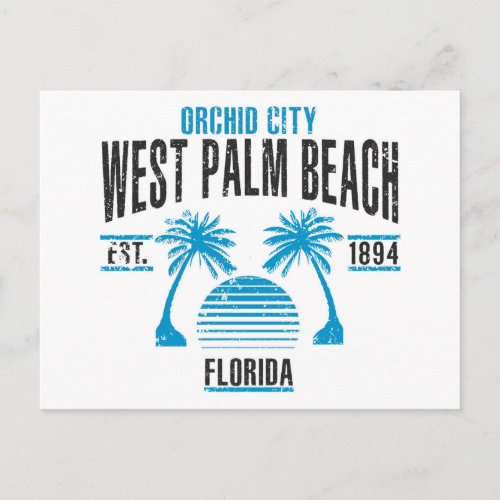 West Palm Beach Postcard