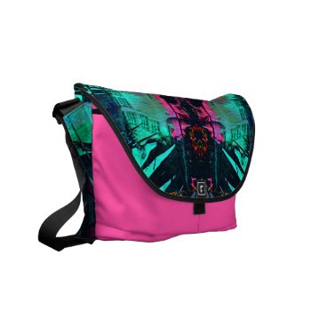 West Palm Pink Messenger Bag by BLee_Designs at Zazzle