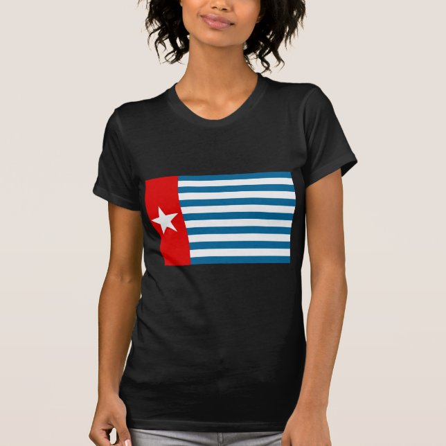 West Papua Flag / Morning Star T-Shirt (Front)