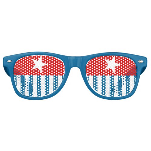 West Papua Morning Star Flag Sunglasses