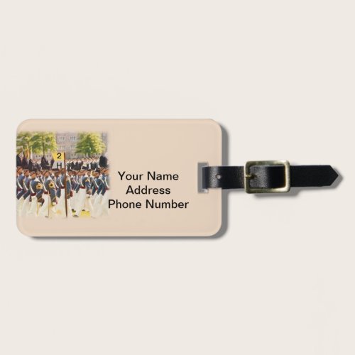 West Point Cadets Customizable Text Luggage Tag