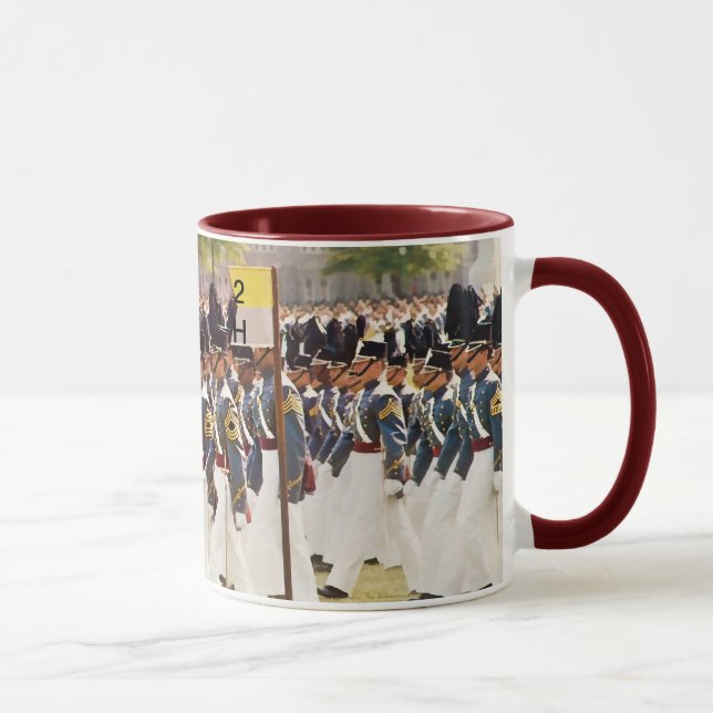 West Point Cadets Customizable Text Mug (Right)