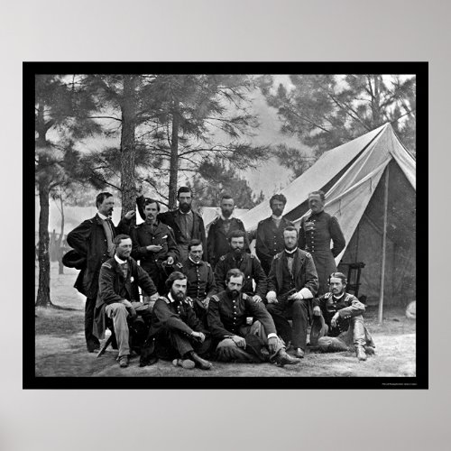 West Point Class of 1860 Poster