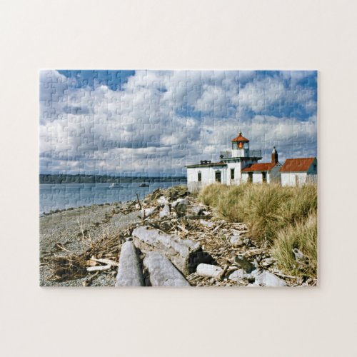 West Point Lighthouse Seattle Washington Jigsaw Puzzle