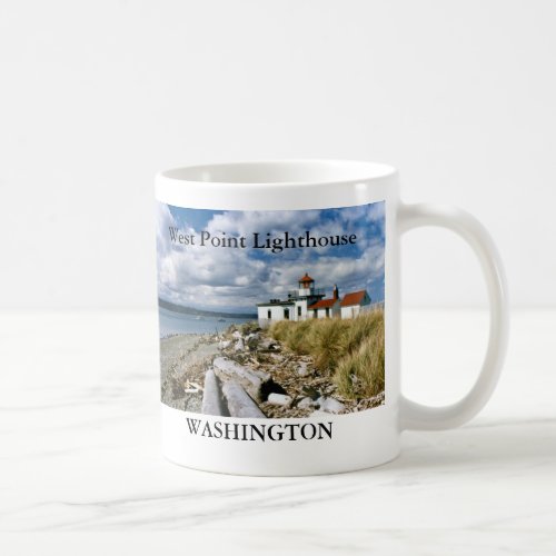 West Point Lighthouse Washington Mug