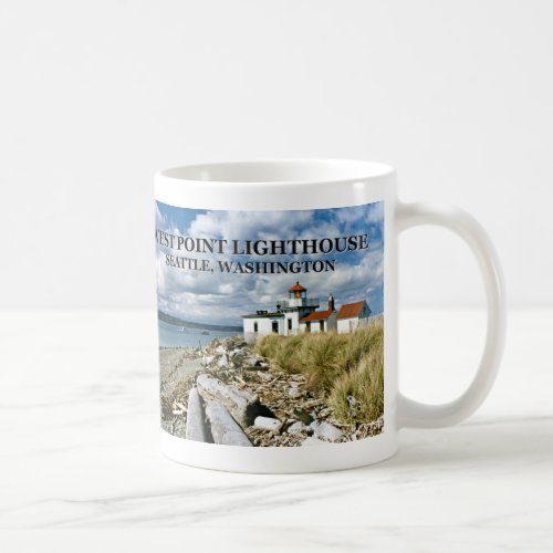 West Point Lighthouse Washington Mug