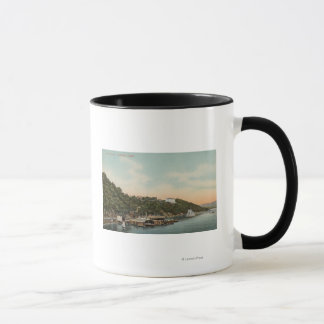 West Point, NY - View of Harbor on Hudson River Mug