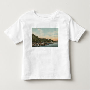 West Point, NY - View of Harbor on Hudson River Toddler T-shirt