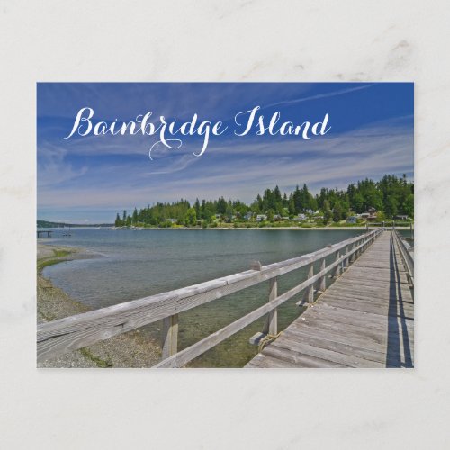 West Port Madison on Bainbridge Island Postcard