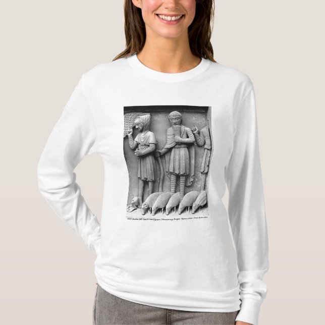 West portal, South door, tympanum epicting T-Shirt (Front)