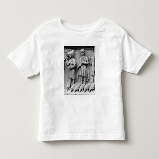 West portal, South door, tympanum epicting Toddler T-shirt (Front)