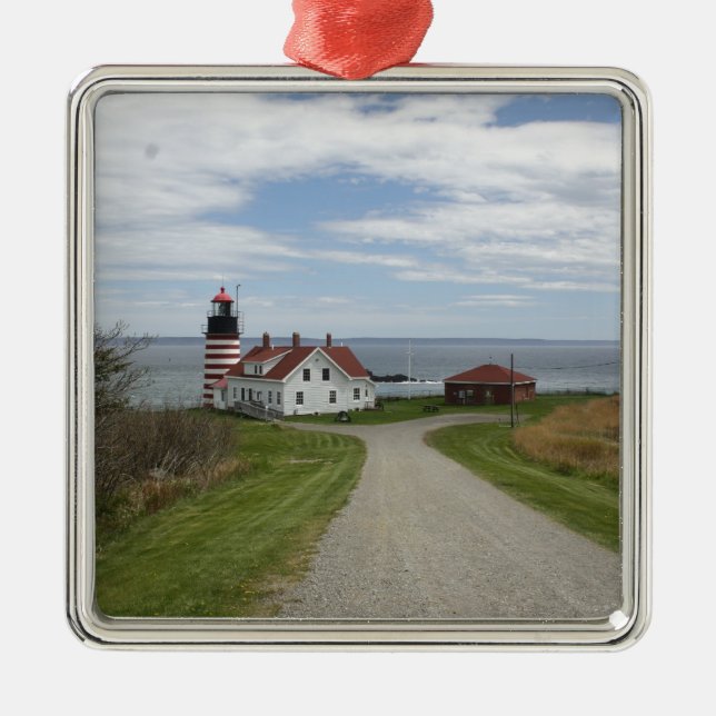 West Quoddy - 4229 Metal Ornament (Front)