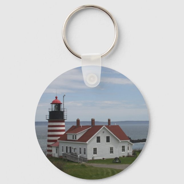 West Quoddy Head Keychain (Front)