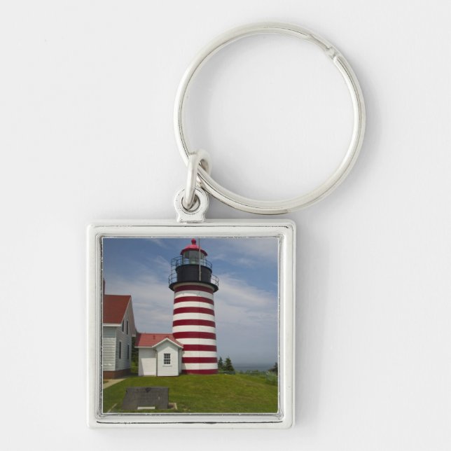 West Quoddy Head Lighthouse State Park is the Keychain (Front)