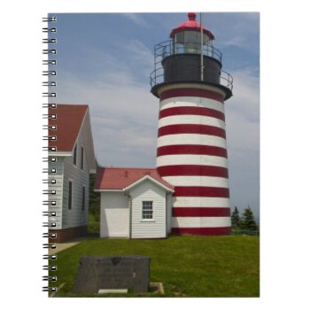 West Quoddy Head Lighthouse State Park Is The Notebook by tothebeach at Zazzle