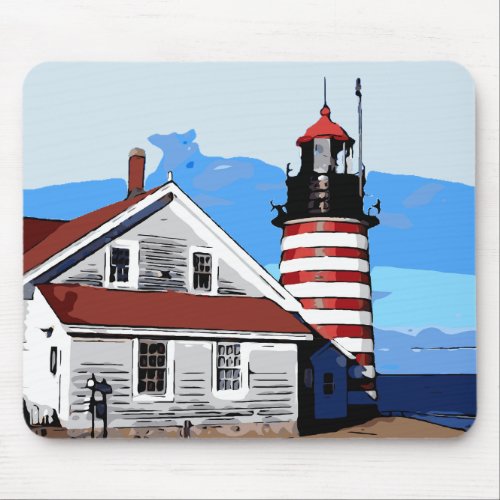 WEST QUODDY HEAD MOUSE PAD