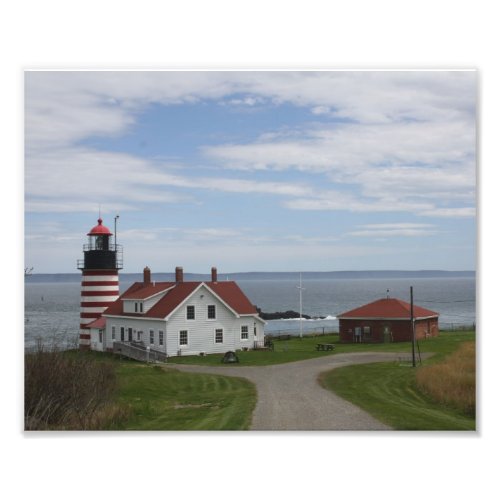 West Quoddy Lighthouse Photo Print