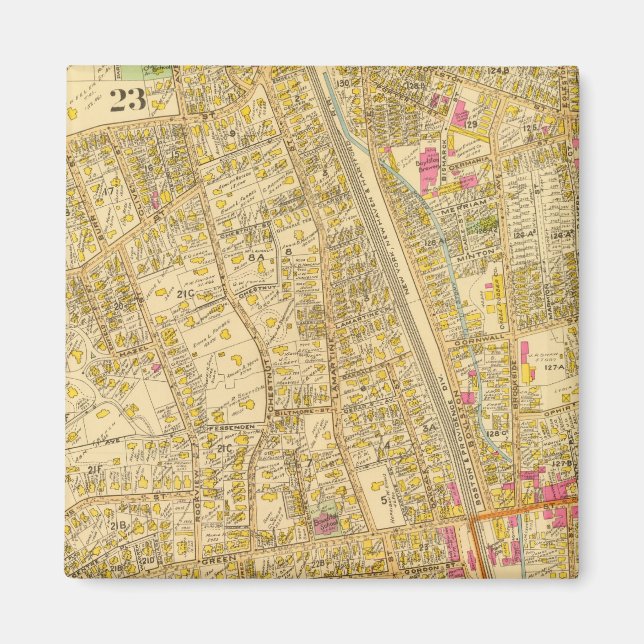 West Roxbury, Massachusetts 3 Magnet (Front)