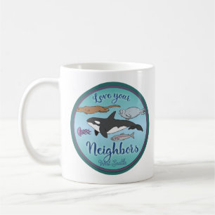 West Seattle "Love your neighbors" cup