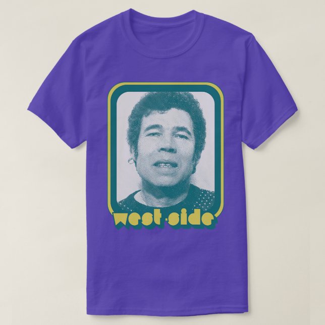 West Side Retro True Crime Fan Design T-Shirt (Design Front)