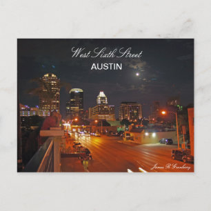 West Sixth Street Austin Post Card