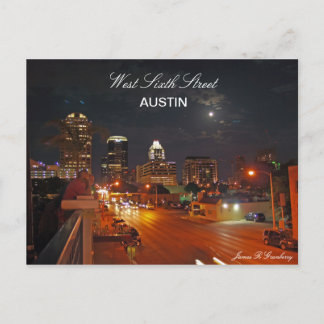 West Sixth Street Austin Post Card