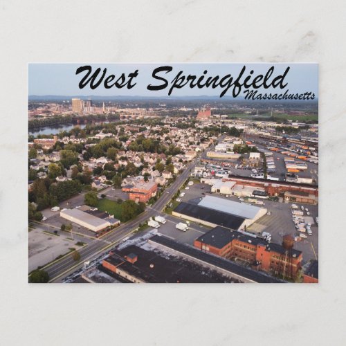 West Springifled Massachusetts Postcard