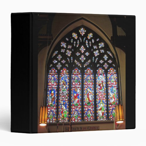 West Stained Glass Window Christ Church Cathedral 3 Ring Binder