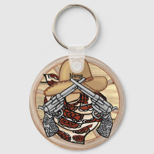 West Texas Cowboy Keychain
