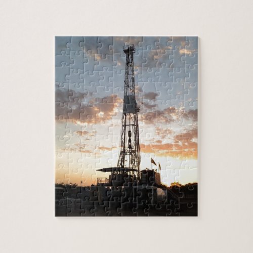 West Texas Drilling Rig Jigsaw Puzzle