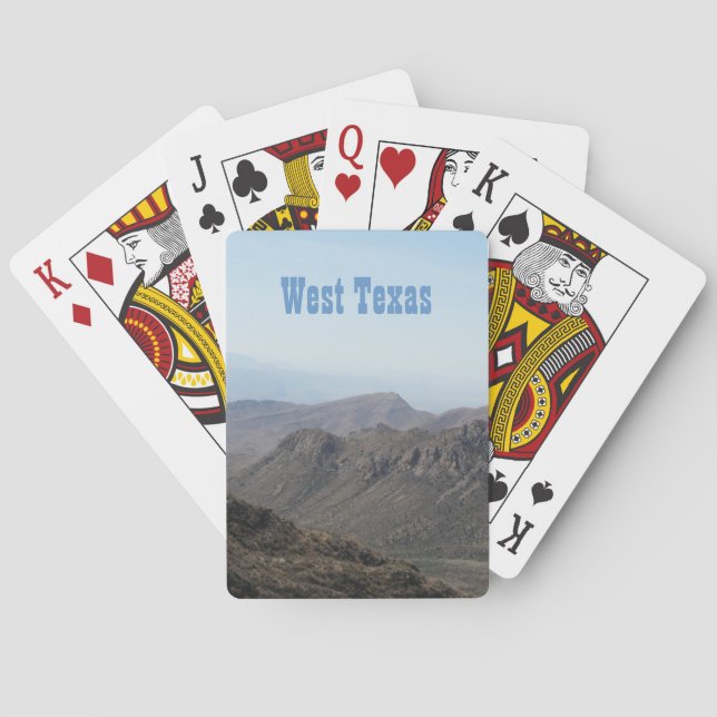 West Texas Landscape Poker Cards (Back)