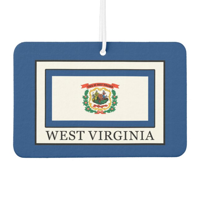 West Virginia Air Freshener (Front)