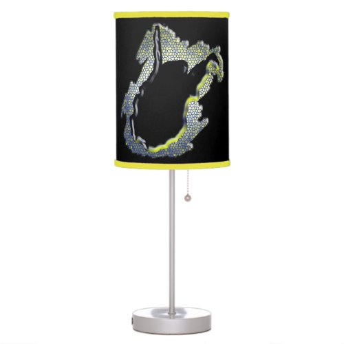 West Virginia Almost Heaven Table Lamp