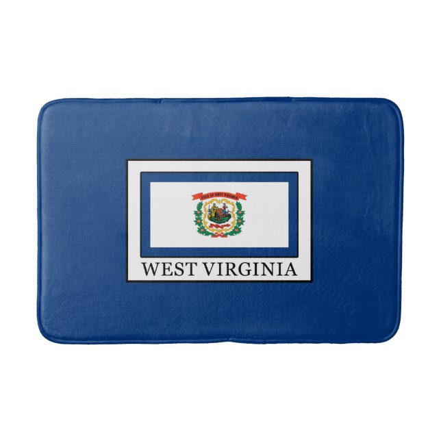West Virginia Bathroom Mat (Front)
