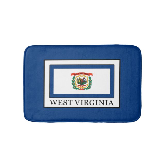 West Virginia Bathroom Mat (Front)