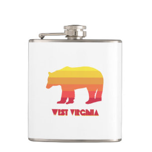 West Virginia Bear Flask